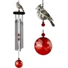 image:imageWoodstock Chimes Signature Collection Crystal Cardinal Chime 18 Decor Designs Wind Chimes for Outdoor Patio Home or Garden Dcor WFCRD