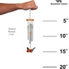 image:imageWoodstock Chimes Signature Collection Monarch Butterfly Chime 15 Decor Designs Wind Chimes for Outdoor Patio Home or Garden Dcor HSBU