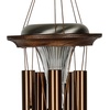 image:imageWoodstock Chimes Signature Collection Moonlight Solar Chime 29 Bronze Decor Designs  Solar Chimes Wind Chimes for Outdoor Patio Home or Garden Dcor MOONBR