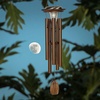 image:imageWoodstock Chimes Signature Collection Moonlight Solar Chime 29 Bronze Decor Designs  Solar Chimes Wind Chimes for Outdoor Patio Home or Garden Dcor MOONBR
