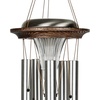 image:imageWoodstock Chimes Signature Collection Moonlight Solar Chime 29 Silver Decor Designs  Solar Chimes Wind Chimes for Outdoor Patio Home or Garden Dcor MoonsSilver