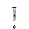 image:imageWoodstock Chimes Signature Collection Woodstock Agate Chime Large 25 Blue Decor Designs Wind Chimes for Outdoor Patio Home or Garden Dcor WAGBLLBlue