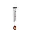 image:imageWoodstock Chimes Signature Collection Woodstock Agate Chime Large 25 Blue Decor Designs Wind Chimes for Outdoor Patio Home or Garden Dcor WAGBLLBrown