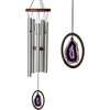 image:imageWoodstock Chimes Signature Collection Woodstock Agate Chime Large 25 Blue Decor Designs Wind Chimes for Outdoor Patio Home or Garden Dcor WAGBLLPurple