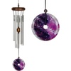 image:imageWoodstock Chimes Signature Collection Woodstock Amethyst Chime Small 21 Decor Designs Wind Chimes for Outdoor Patio Home or Garden Dcor WYBRPetite