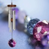 image:imageWoodstock Chimes Signature Collection Woodstock Amethyst Chime Small 21 Decor Designs Wind Chimes for Outdoor Patio Home or Garden Dcor WYBRPetite