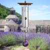 image:imageWoodstock Chimes Signature Collection Woodstock Amethyst Chime Small 21 Decor Designs Wind Chimes for Outdoor Patio Home or Garden Dcor WYBRSmall
