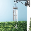 image:imageWoodstock Chimes Signature Collection Woodstock Habitats Chime 21 Silver Wind Chimes for Outdoor Patio Home or Garden Decor HCMHHummingbird