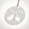 image:imageWoodstock Chimes Signature Collection Woodstock Habitats Chime 21 Silver Wind Chimes for Outdoor Patio Home or Garden Decor HCMHTree of Life