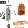 image:imageWoodstock Chimes Signature Collection Woodstock Mindfulness Chime Large 44 Eastern Energies Wind Chimes for Outdoor Patio Home or Garden Dcor WMCLMedium