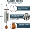 image:imageWoodstock Chimes Signature Collection Woodstock Mindfulness Chime Large 44 Eastern Energies Wind Chimes for Outdoor Patio Home or Garden Dcor WMCLMedium