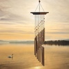 image:imageWoodstock Chimes Signature Collection Woodstock Mystic Spiral 22 Amber Decor Designs Wind Chimes for Outdoor Patio Home or Garden Dcor MSAAmber