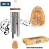 image:imageWoodstock Chimes Signature Collection Woodstock Reflections 22 The Lords Prayer Inspirational and Memorial Wind Chimes for Outdoor Patio Home or Garden Dcor WRLP