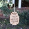 image:imageWoodstock Chimes Signature Collection Woodstock Reflections 22 The Lords Prayer Inspirational and Memorial Wind Chimes for Outdoor Patio Home or Garden Dcor WRLP