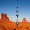 image:imageWoodstock Chimes Signature Collection Woodstock Temple Bells 25 Turquoise Wind Bells for Outdoor Patio Home or Garden Dcor TB3TQ