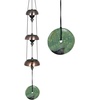 image:imageWoodstock Chimes Signature Collection Woodstock Temple Bells Quintet 32 Copper Wind Bells for Outdoor Patio Home or Garden Dcor TB5CTerra