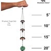 image:imageWoodstock Chimes Signature Collection Woodstock Temple Bells Quintet 32 Copper Wind Bells for Outdoor Patio Home or Garden Dcor TB5CTerra