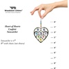 image:imageWoodstock Chimes Sun Catcher Chakra Crystal Suncatchers 45 Heart of Hearts Rainbow Crystals Hanging Window Prism for Indoor Kitchen Office Gifts Rearview Car Mirror Dcor Rainbow Makers Collection