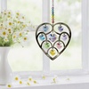 image:imageWoodstock Chimes Sun Catcher Chakra Crystal Suncatchers 45 Heart of Hearts Rainbow Crystals Hanging Window Prism for Indoor Kitchen Office Gifts Rearview Car Mirror Dcor Rainbow Makers Collection