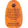 image:imageWoodstock Wind Chimes 20 Pet Sympathy Memorial Wind Chime Paw Print Wind Catcher for Loss of Dog Windchime Dog Remembrance Tribute to a Beloved Pet and Best Friend for Outside MemorialsPersonalized Dog Paw