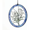 image:imageWoodstock Wind Chimes 26 Lily Botanical Chime Flower StainedGlass Acrylic Wind Catcher Chimes Silver Aluminum Tubes Windchime for Outside Garden Decor Outdoor Patio and Front Porch