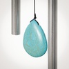image:imageWoodstock Wind Chimes 29 Chi Energy Turquoise Chime Teak Finish Ash Wood Silver Aluminum Tube Signature Collection Windchimes for Outdoor Patio Home or Garden Dcor CETS