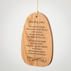 image:imageWoodstock Wind Chimes 39 Reflections Amazing Grace Large Windchime Cherry Finish Ash Wood 5 Silver Aluminum Tubes Wind Chime Inspirational Windchime Tuned to Amazing Grace Hymn