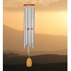 image:imageWoodstock Wind Chimes Amazing Grace Chime Wind Chime Inspirational and Memorial Gifts Wind Chimes for Outside Patio Home or Garden Decor Bronze 16 SmallSilver
