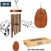 image:imageWoodstock Wind Chimes Amazing Grace Chime Wind Chime Inspirational and Memorial Gifts Wind Chimes for Outside Patio Home or Garden Decor Bronze 16 SmallBronze