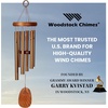 image:imageWoodstock Wind Chimes Amazing Grace Chime Wind Chime Inspirational and Memorial Gifts Wind Chimes for Outside Patio Home or Garden Decor Bronze 16 SmallBronze