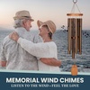 image:imageWoodstock Wind Chimes Amazing Grace Chime Wind Chime Inspirational and Memorial Gifts Wind Chimes for Outside Patio Home or Garden Decor Bronze 16 SmallBronze