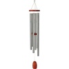 image:imageWoodstock Wind Chimes Amazing Grace Chime Wind Chime Inspirational and Memorial Gifts Wind Chimes for Outside Patio Home or Garden Decor Bronze 16 SmallSilver