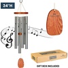 image:imageWoodstock Wind Chimes Amazing Grace Chime Wind Chime Inspirational and Memorial Gifts Wind Chimes for Outside Patio Home or Garden Decor Bronze 16 SmallSilver