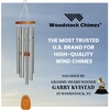 image:imageWoodstock Wind Chimes Amazing Grace Chime Wind Chime Inspirational and Memorial Gifts Wind Chimes for Outside Patio Home or Garden Decor Bronze 16 SmallSilver
