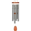 image:imageWoodstock Wind Chimes Amazing Grace Chime Wind Chime Inspirational and Memorial Gifts Wind Chimes for Outside Patio Home or Garden Decor Bronze 16 SmallSilver