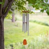 image:imageWoodstock Wind Chimes Amazing Grace Chime Wind Chime Inspirational and Memorial Gifts Wind Chimes for Outside Patio Home or Garden Decor Bronze 16 SmallSilver