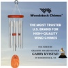 image:imageWoodstock Wind Chimes Amazing Grace Chime Wind Chime Inspirational and Memorial Gifts Wind Chimes for Outside Patio Home or Garden Decor Bronze 16 SmallSilver