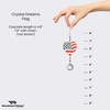 image:imageWoodstock Wind Chimes Crystal Suncatchers American Dream Flag 78 Austrian Crystals Hanging Window Ornament Sun Catcher for Indoor Outdoor Garden Dcor