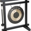 image:imageWoodstock Wind Chimes Desk Gong Brass HandHammered Bronze Medium 12  Inch Tall for Meditation Yoga Classrooms Offices Great for Awareness RelaxationBlackBronze