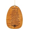image:imageWoodstock Wind Chimes For Outside Outdoor Garden Patio and Front Porch Decor Inspirational and Memorial Chime 22 Reflections Irish Blessing Wind Chime Silver Gifts WRIB