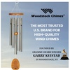 image:imageWoodstock Wind Chimes For Outside Outdoor Garden Patio and Front Porch Decor Inspirational and Memorial Chime 22 Reflections Irish Blessing Wind Chime Silver Gifts WRIB