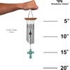 image:imageWoodstock Wind Chimes Garden Decor for Outside Outdoor Patio Dcor Front Porch Dcor 17 Woodstock Celtic Chime Celtic Cross Wind Chime Inspirational Wind Chimes WCCC