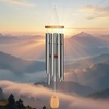 image:imageWoodstock Wind Chimes Garden Decor for Outside Outdoor Patio Decor 27 Inspirational and Memorial Sympathy Wind Chime Porch Decor Gregorian Wind Chime Alto Silver Wind Chimes Gas