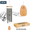 image:imageWoodstock Wind Chimes Garden Decor for Outside Outdoor Patio Decor 27 Inspirational and Memorial Sympathy Wind Chime Porch Decor Gregorian Wind Chime Alto Silver Wind Chimes Gas