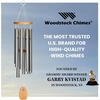 image:imageWoodstock Wind Chimes Garden Decor for Outside Outdoor Patio Decor 27 Inspirational and Memorial Sympathy Wind Chime Porch Decor Gregorian Wind Chime Alto Silver Wind Chimes Gas