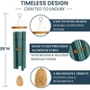 image:imageWoodstock Wind Chimes Garden Decor for Outside Outdoor Patio Decor Front Porch Decor 25 Chimes of Ireland Green Wind Chime Wind Chimes for Garden WCCI