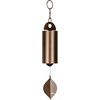 image:imageWoodstock Wind Chimes Heroic Wind Bell amp Outdoor Hanging Bracket 24 Copper Wind Chime with Black Iron Wall Mount Deep Tone Windbell amp Durable Hanger for Porch Patio or Garden