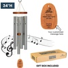 image:imageWoodstock Wind Chimes Personalized Amazing Grace 24 Mom Heart Bronze Chime Customized Gift for Mom Mothers Day Baby Shower Outdoor Patio Home Garden DecorSilver Cardinal
