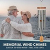 image:imageWoodstock Wind Chimes Personalized Amazing Grace 24 Mom Heart Bronze Chime Customized Gift for Mom Mothers Day Baby Shower Outdoor Patio Home Garden DecorSilver Dove
