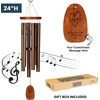 image:imageWoodstock Wind Chimes Personalized Amazing Grace 24 Mom Heart Bronze Chime Customized Gift for Mom Mothers Day Baby Shower Outdoor Patio Home Garden DecorBronze Mom